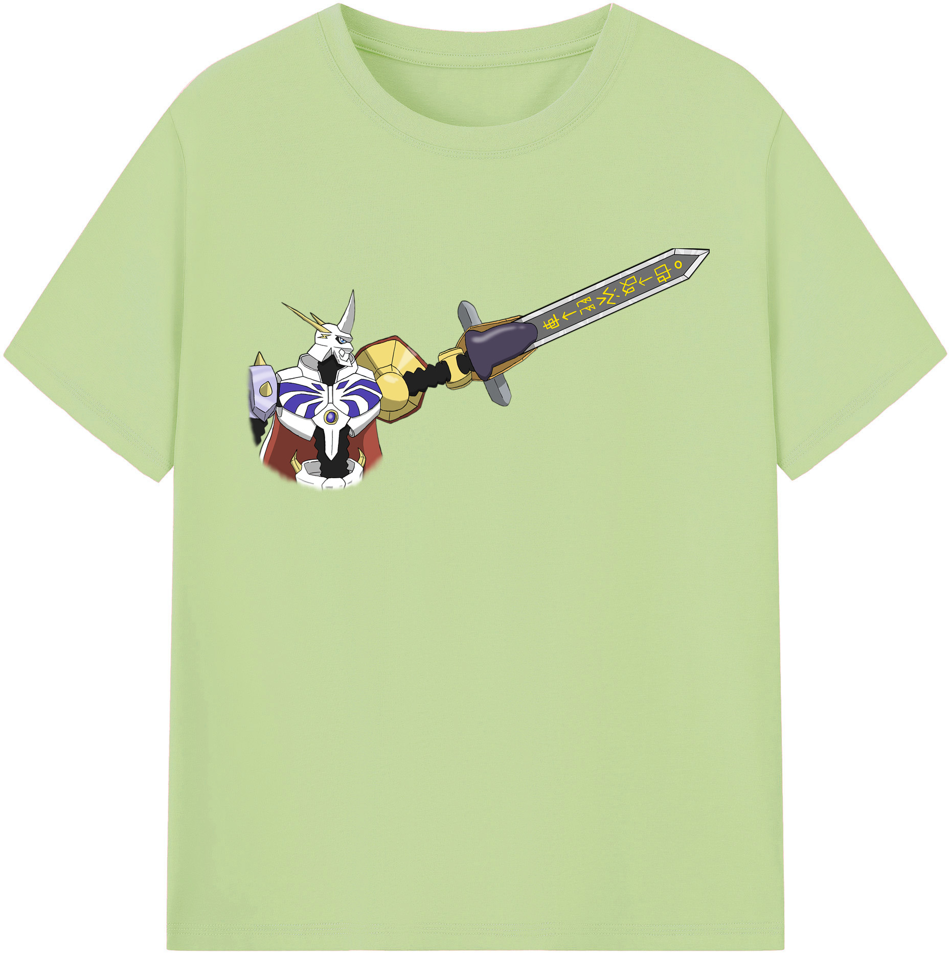 （画像用） Digimon デジタルモンスター/デジモン 綿100％半袖Tシャツ（フロントプリント）